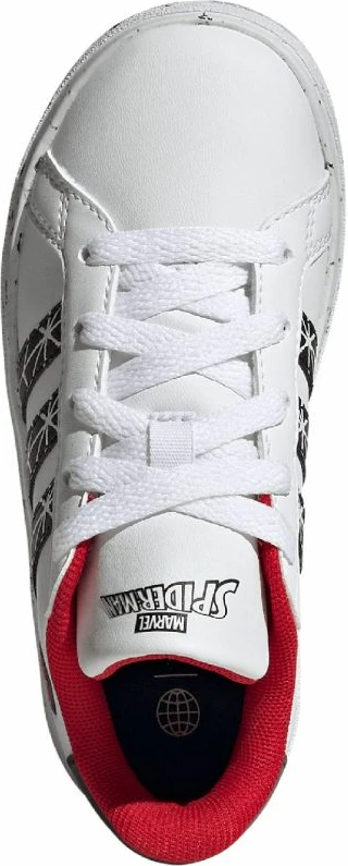 Atlete për fëmijë adidas, me Spider-man, të bardha [Madhësia: 36]