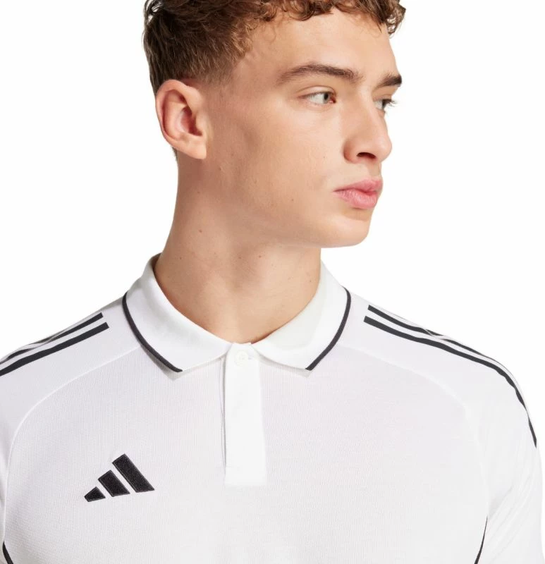 Maicë polo për meshkuj adidas, e bardhë