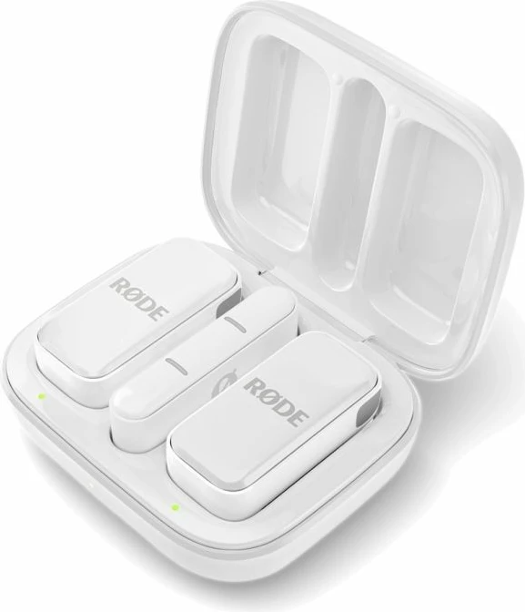 Wireless mikrofon RODE Wireless Micro, i bardhë, 2 kanale