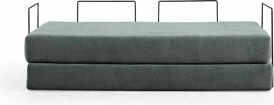 Divan-krevat dy ulëshe, ngjyrë e gjelbër, Atelier del Sofa, Via Con