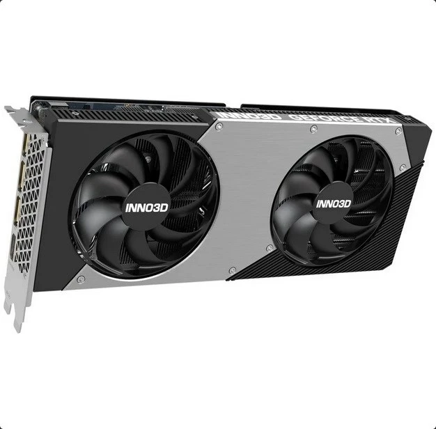 Kartë grafike INNO3D GeForce RTX 5060 Ti TWIN X2, 16GB, Gri