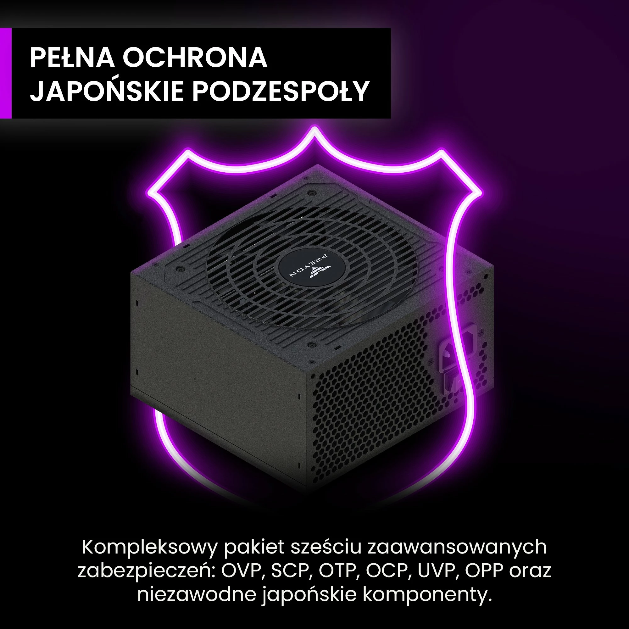 Furnizues rryme PREYON Eagle Power Bronze PEPB650W 650W 80 Plus Bronze, fully modular, ATX, i zi