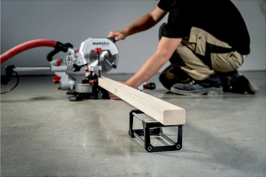 Sharrë këndore rrëshqitëse Metabo KGS254M, 1450W, teh 254mm, double bevel, gjelbër/argjend