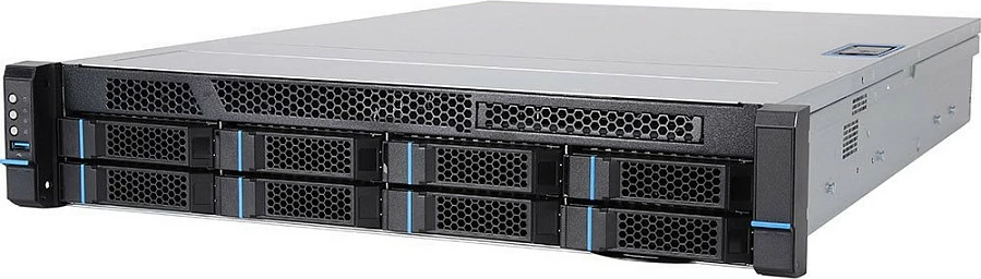Server Terra TERRA SERVER 3230 G6 6369P, 64GB RAM, 2x1.9TB, RPSU, gri/zezë
