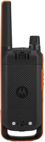 Radio komunikimi Motorola Talkabout T82, 16 kanale, 10000m, LED, Micro-USB, zi/portokalli