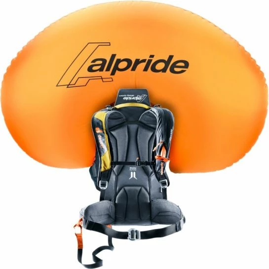 Çantë shpine Deuter për meshkuj dhe femra, turmeric/black