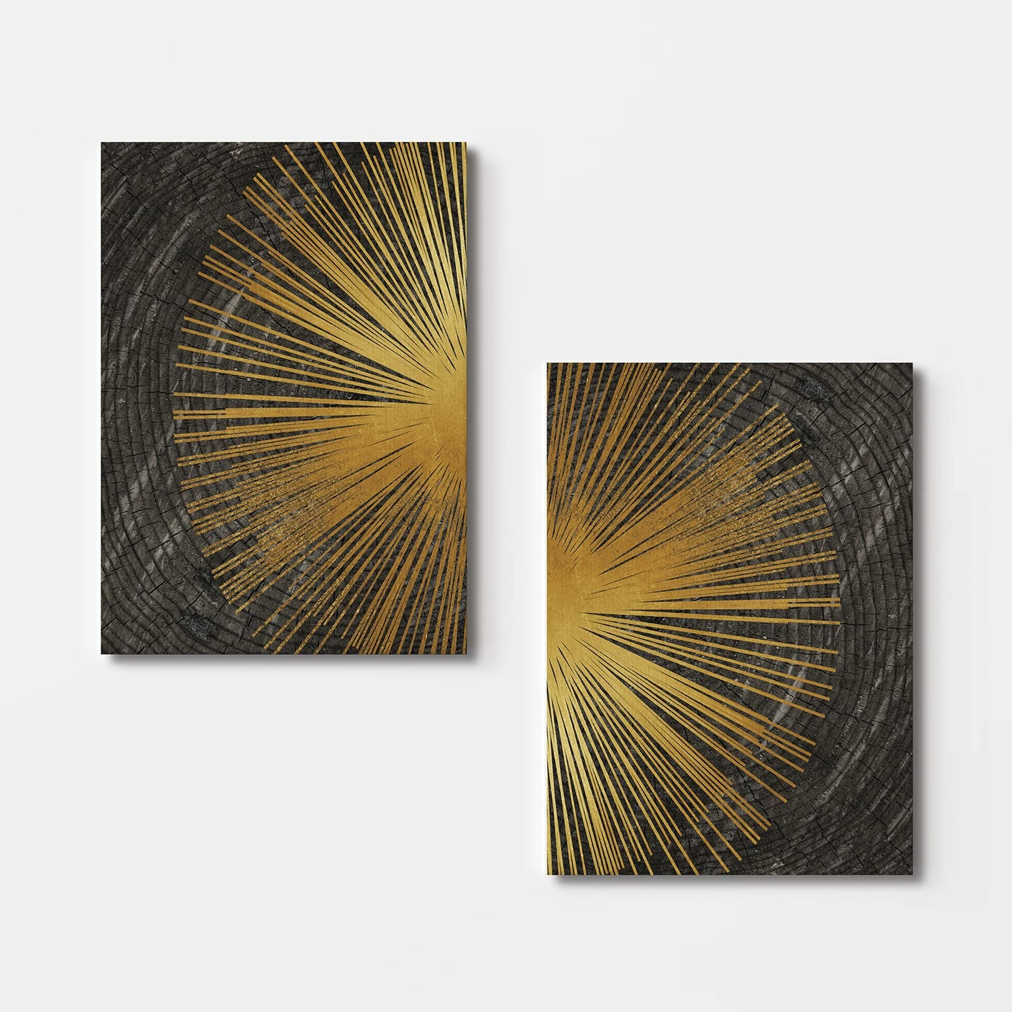 Pikturë dekorative në kanavacë (2 copë), Wallity, 2KNV4371, 50x70cm