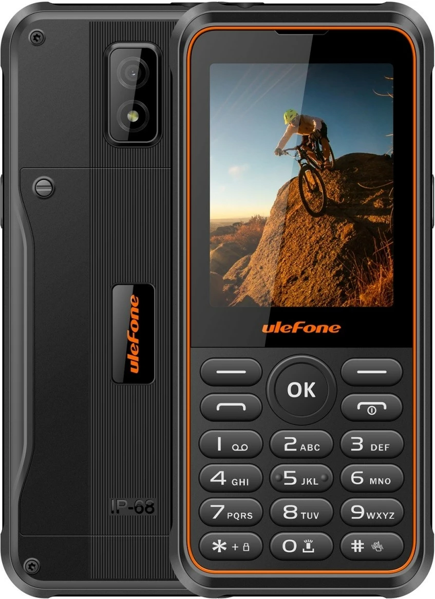 Celular Ulefone Armor Mini 3 2G 2.8" Dual SIM 32MB/32MB microSD IP68 2100 mAh Bluetooth, e zezë