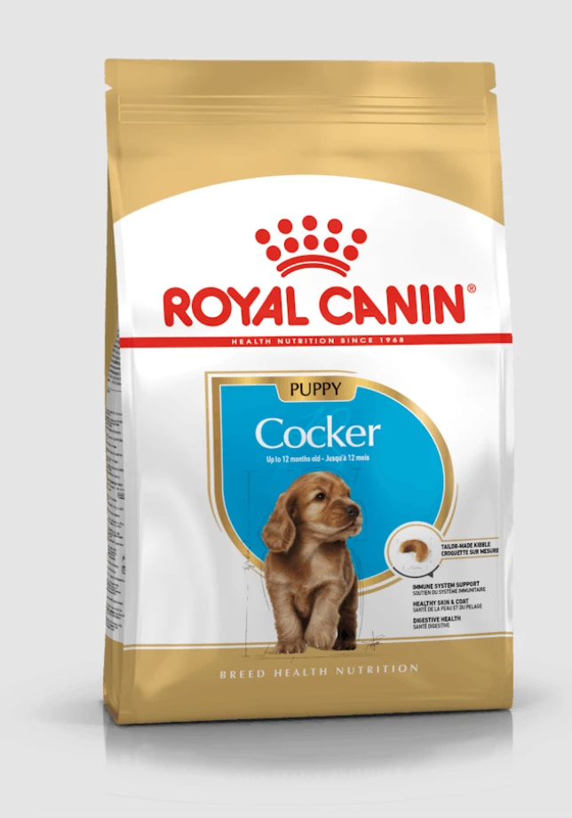 Ushqim i thatë për qen Cocker Spaniel Puppy Royal Canin, 3 kg