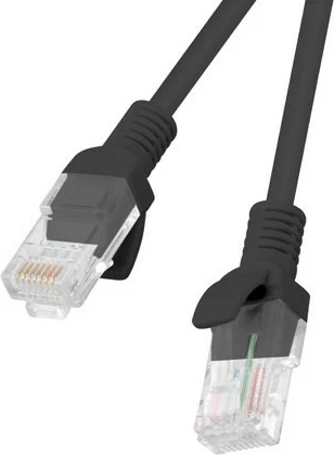 Kabëll rrjeti Lanberg PCU5-20CC-0050-BK, Cat5e, 0.5 m, i zi