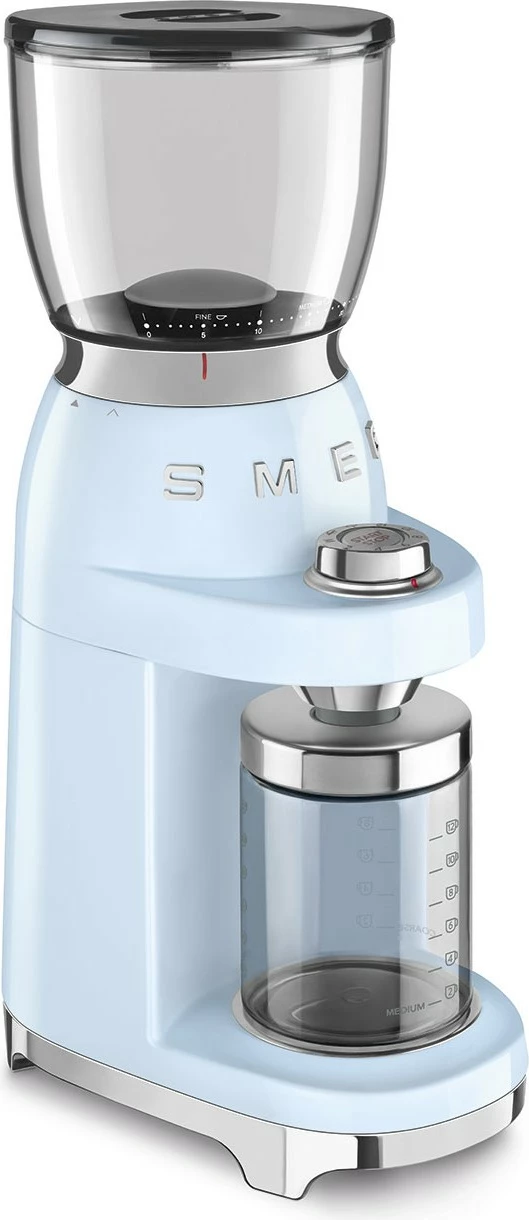 Mulli kafeje Smeg CGF11PBEU 50's Style, blu pastel