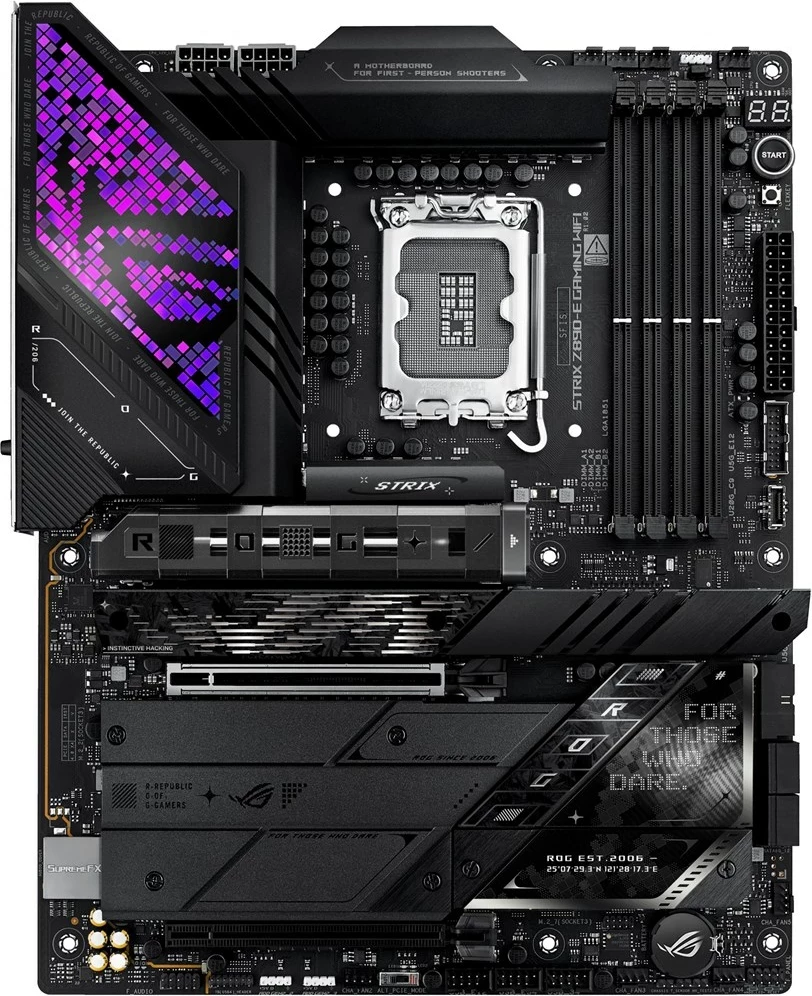 Pllakë amë ASUS ROG STRIX Z890-E GAMING WIFI, Socket LGA 1851, ATX, E zezë