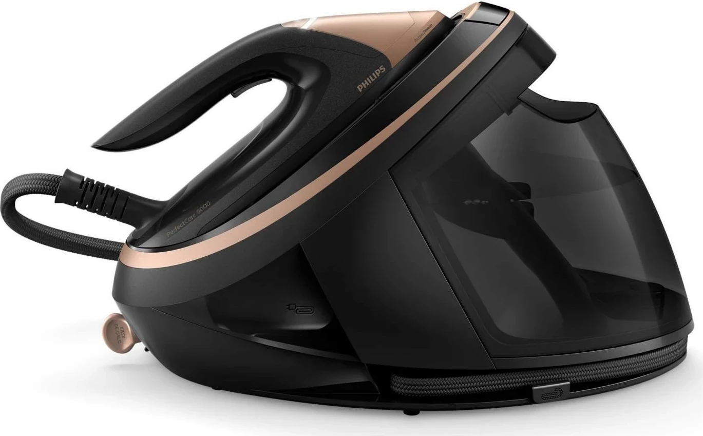 Hekur me avull Philips PerfectCare 9000 PSG9040/80, 3100W, rezervuar i ndashëm, i zi