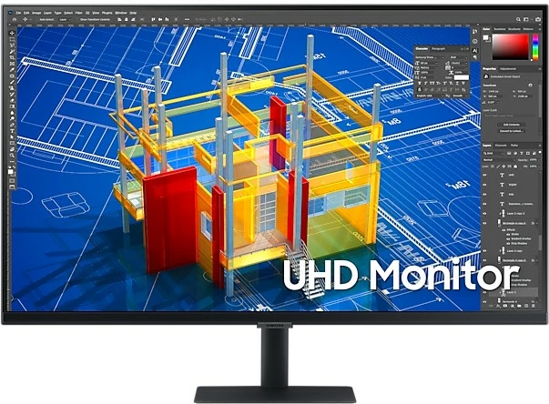 Monitor Samsung LS32A706NWUXEN, 32", 4K Ultra HD, LCD, i zi