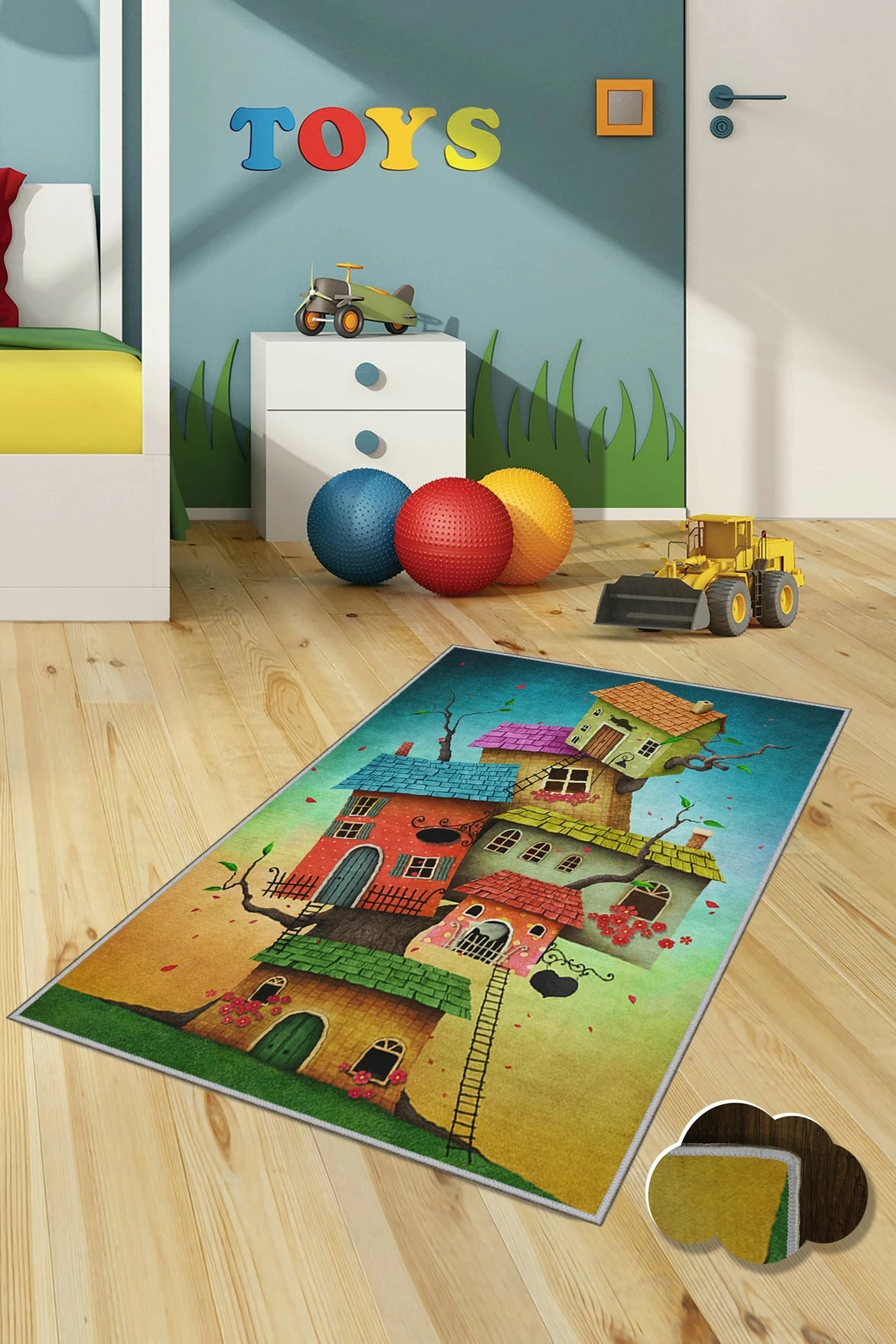 Qilim për korridor, shumëngjyrësh, Conceptum Hypnose, KHMFESTO006KEÇE, 100x200cm