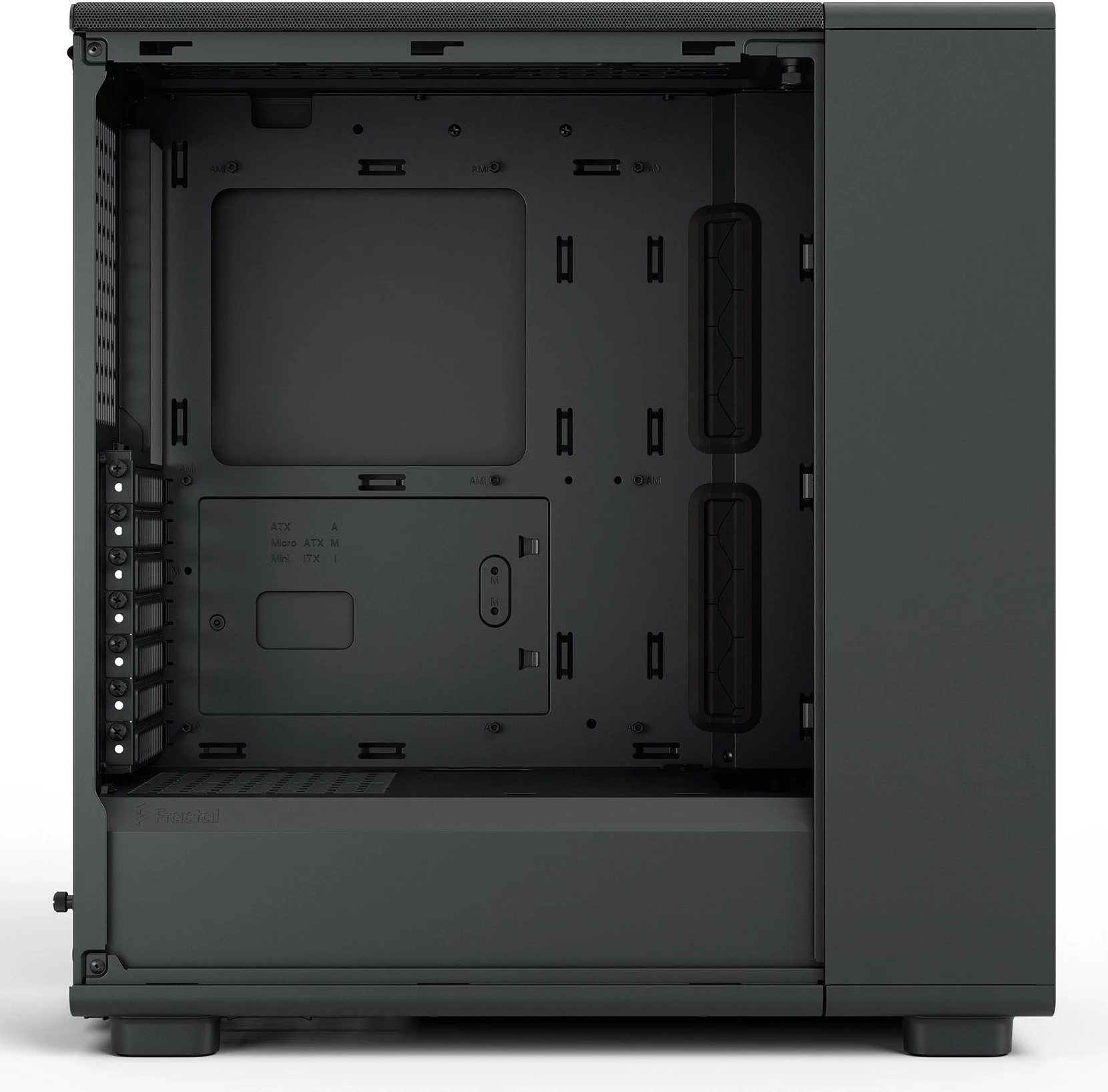 Kasë Fractal Design Epoch Black Solid, Midi Tower, e zezë