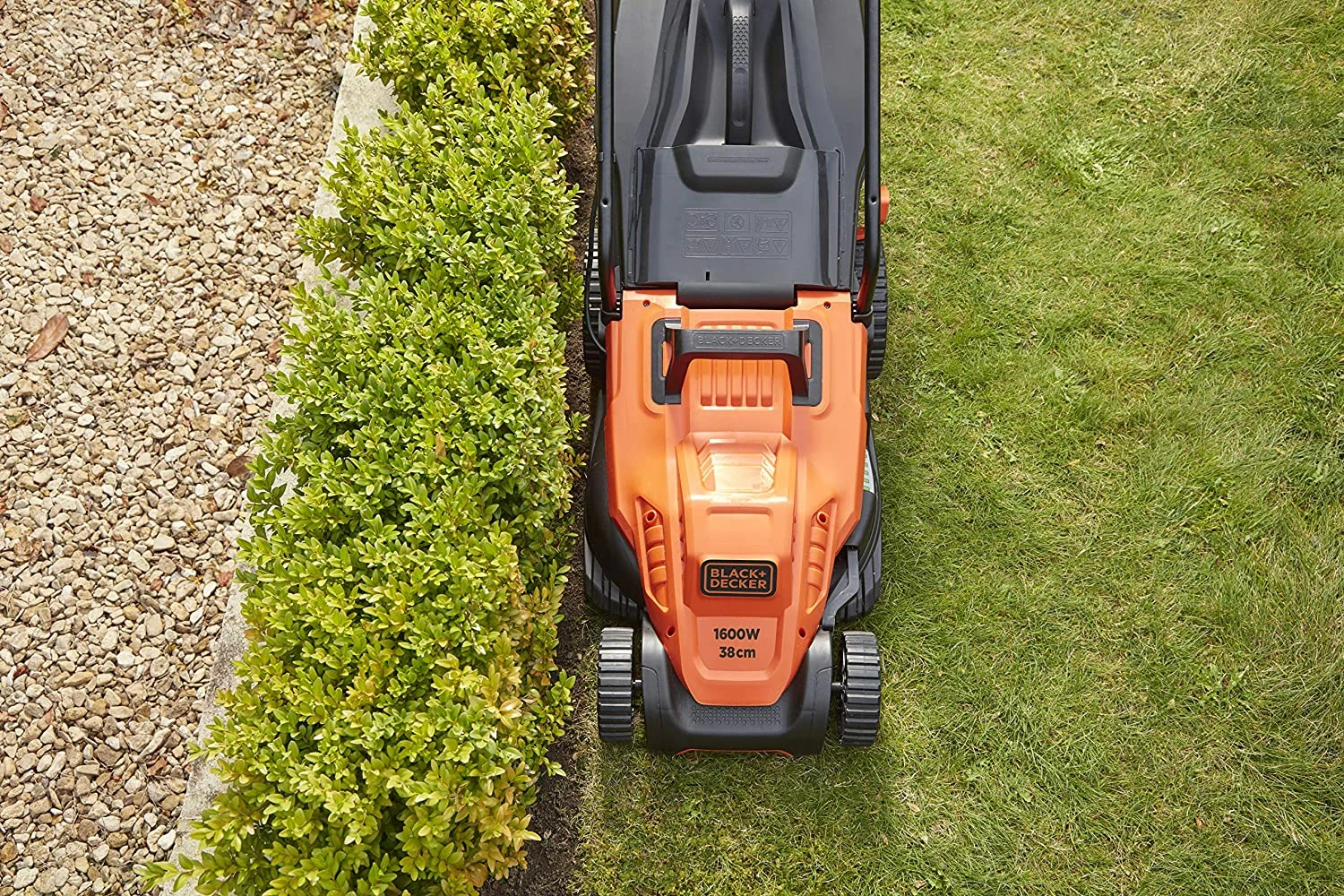 Kositëse bari elektrike Black&Decker BEMW471BH 1600 W, 38 cm, 240 V, e gjelbër