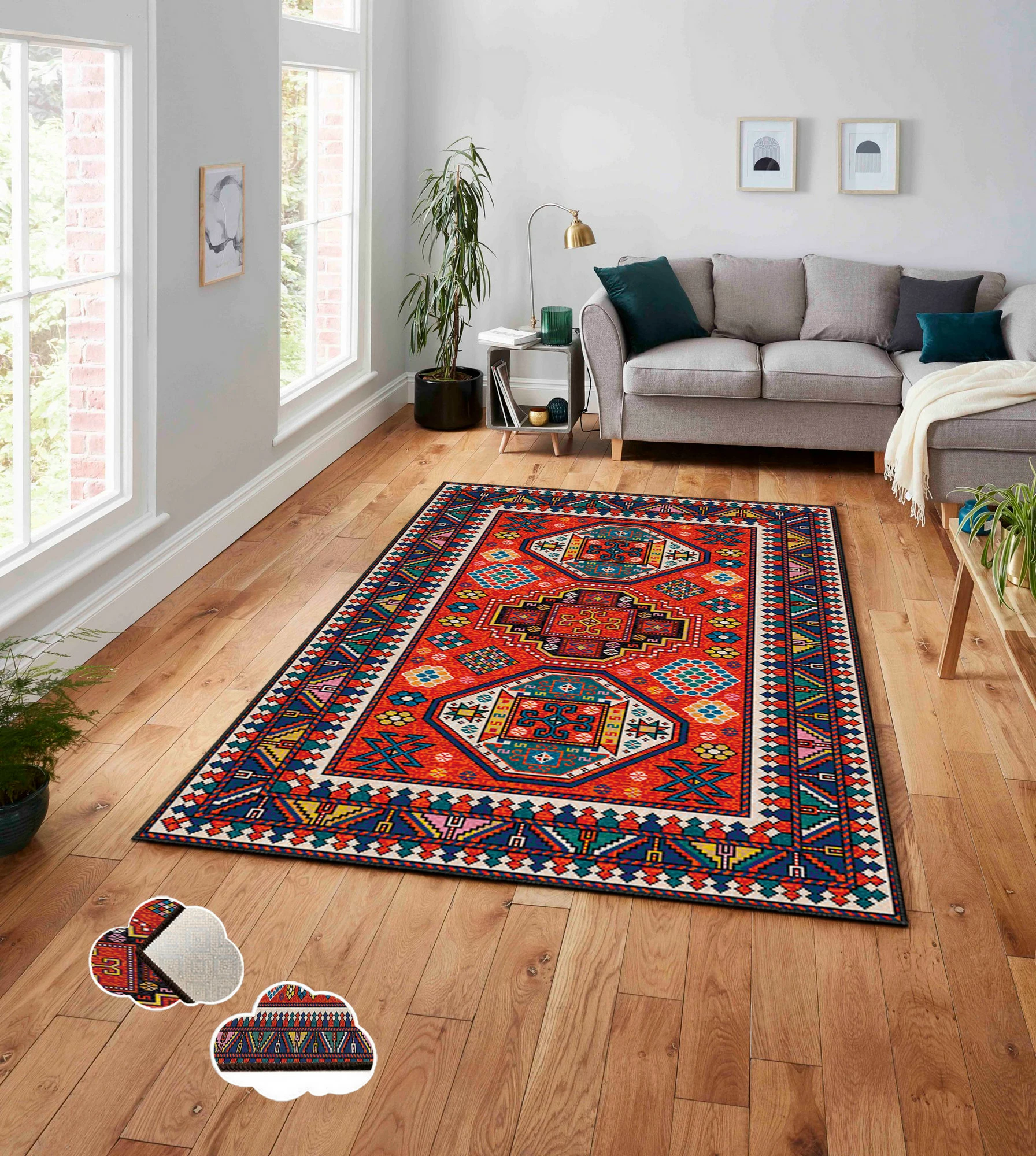 Qilim multingjyrësh, Conceptum Hypnose, Asr Crpt-113, 100x140cm