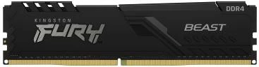 RAM Memorje Kingston FURY Beast KF436C18BB/16 DDR4 16GB 3600MHz DIMM, e zezë