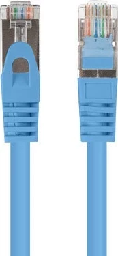 Patchcord LANBERG RJ-45 kat.6 2m set 10 copa, ngjyrë kaltër