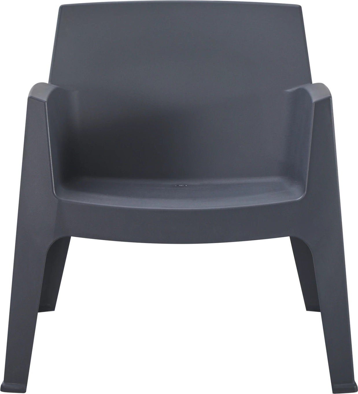 Karrige lounge polipropileni SLEEK, ngjyrë gri, FH6365.10, 62.5x48.5x73cm