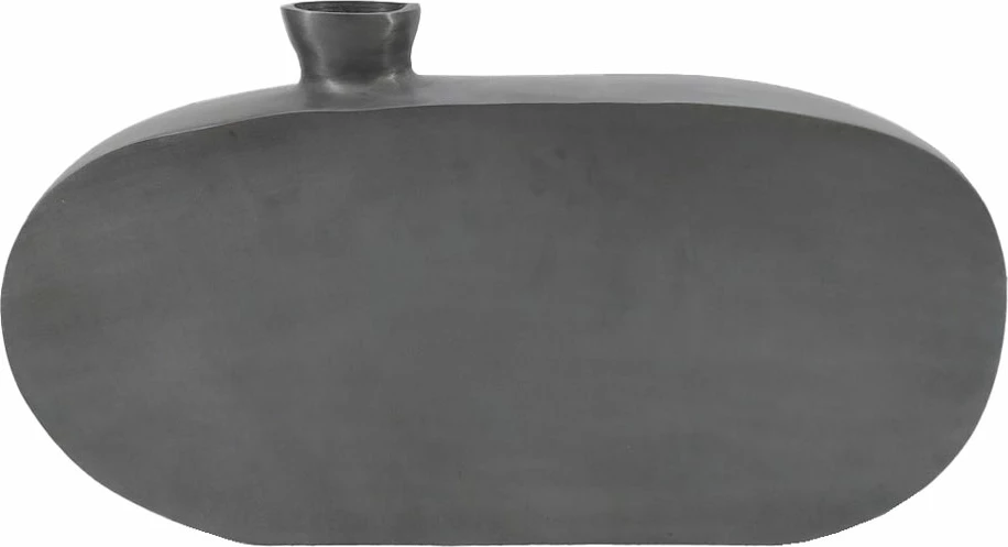 Vazo Omnia, alumin, gri, 38x5x23 cm