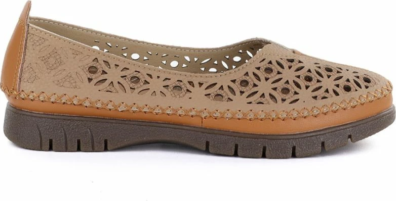 Këpucë për femra LEONE Sergio Leone SP006, kafe