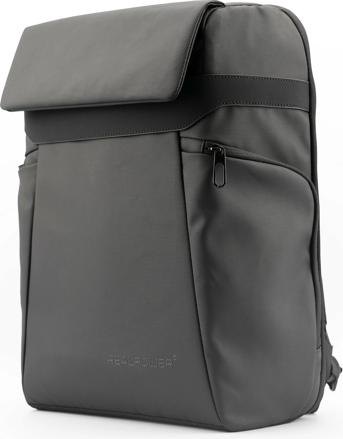 Çantë shpine RealPower 495559, backpack udhëtimi, 33.5×44.5×18 cm, 900 g, e zezë