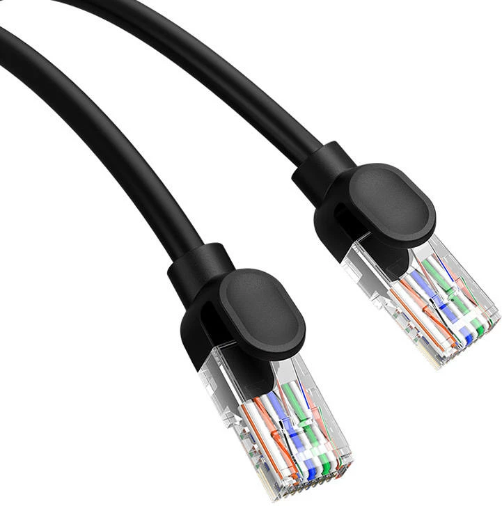 Kabllo rrjeti Baseus CAT5, 2m, e zezë