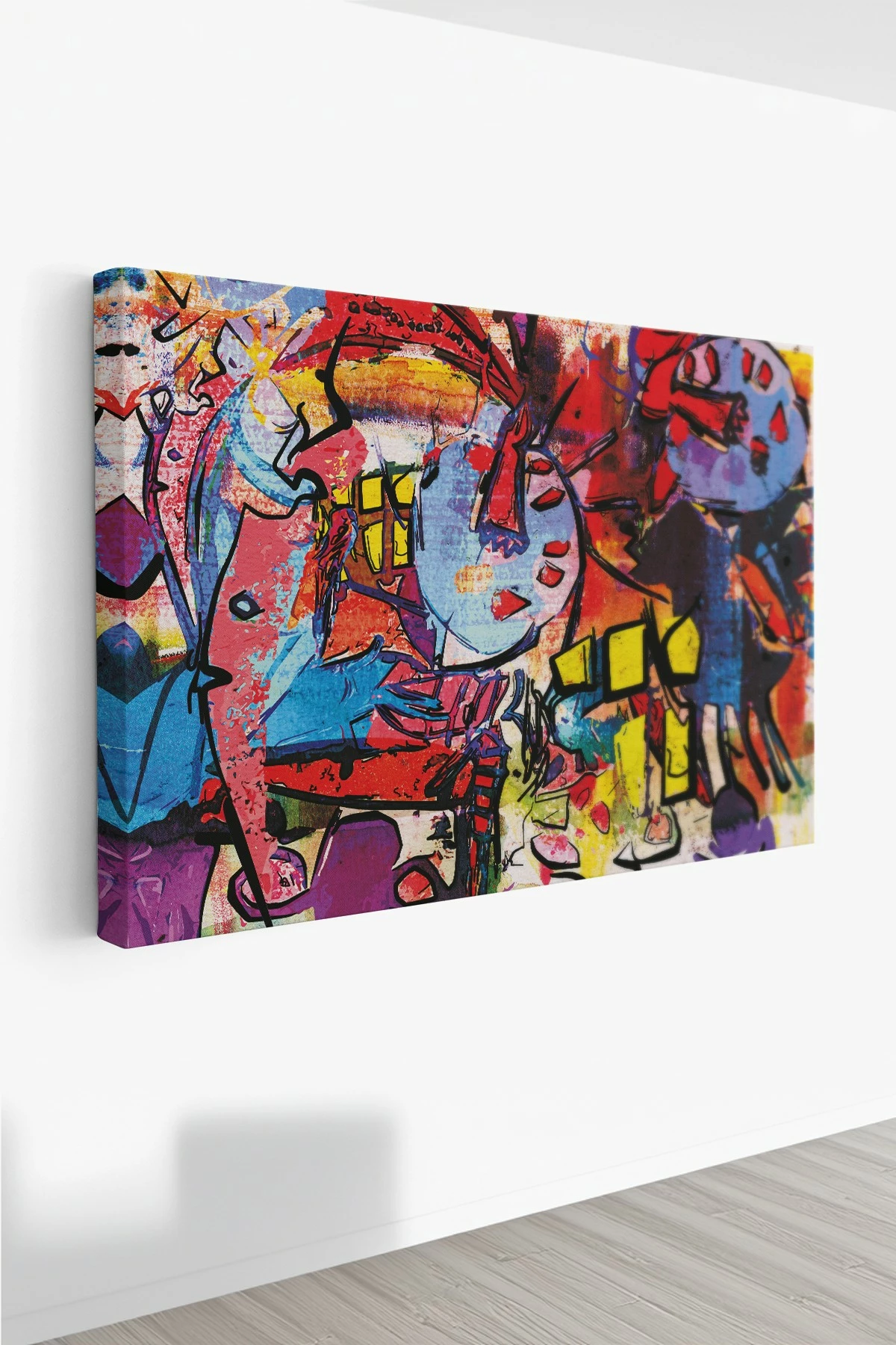 Pikturë dekorative në kanavacë, shumëngjyrëshe, Ersyfdc84, 50x70cm
