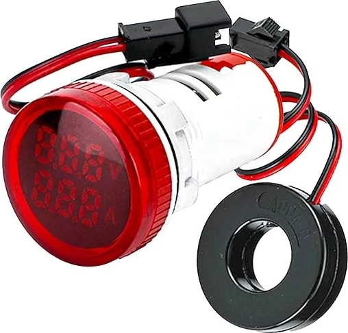 Voltmetër &amp; Ampermetër dixhital LED F-22