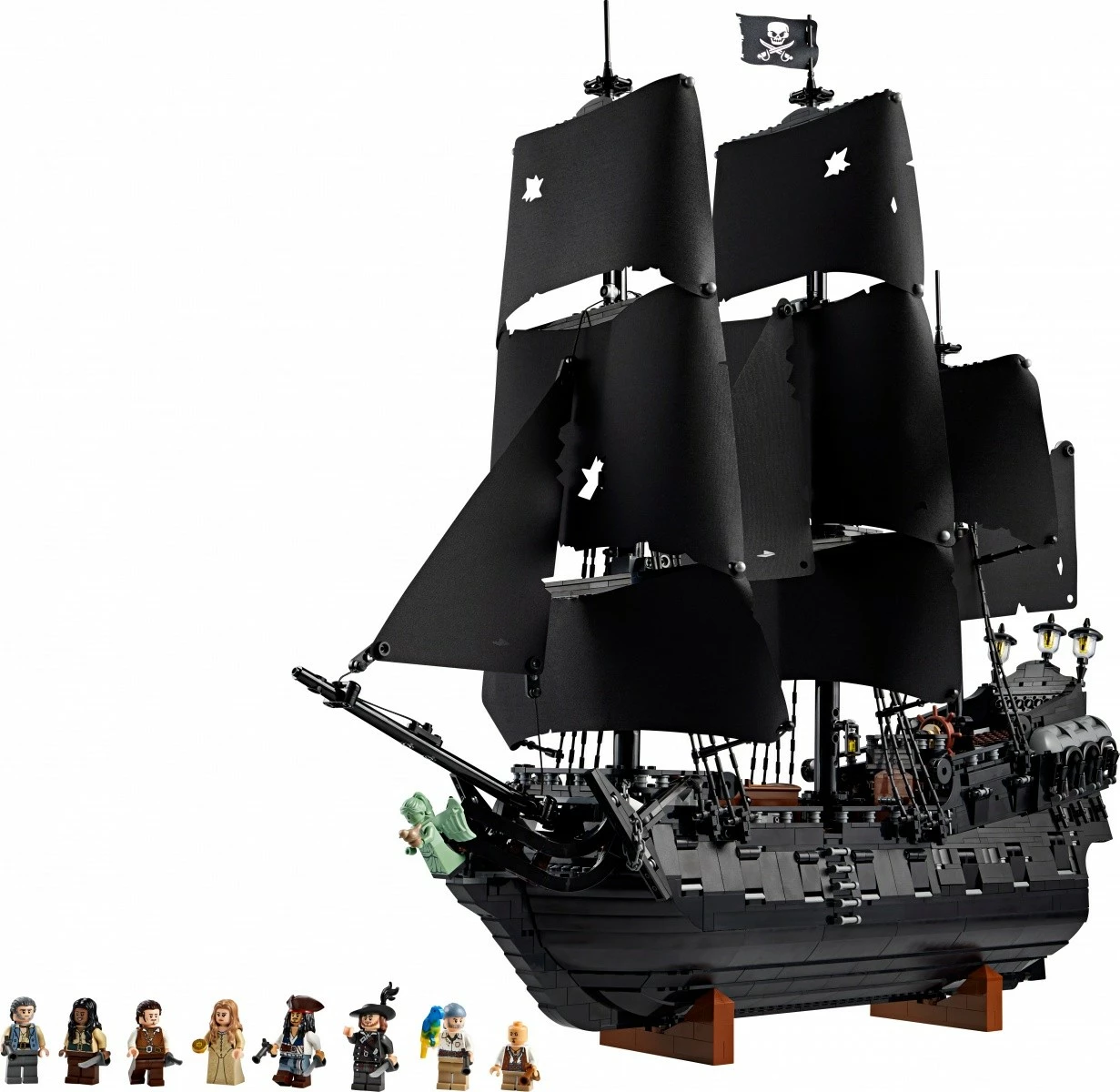set ndërtimi LEGO Icons 10365 Pirate Ship of Captain Jack Sparrow, 2862 copë, 18+