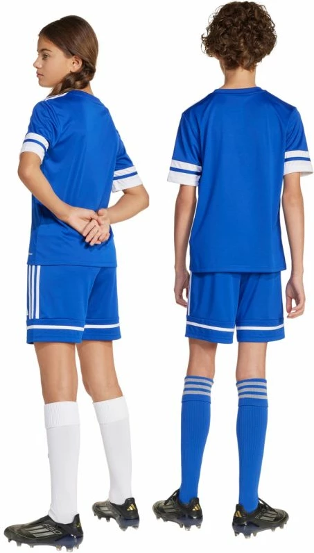 Shorce për fëmijë adidas, blu [Madhësia: 176 cm]