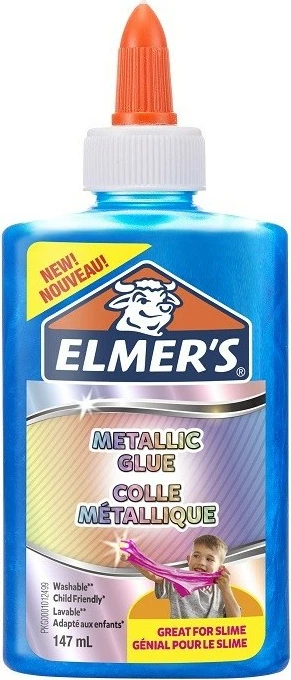 Shishe ngjitësi Elmer's 2109503, 147 ml, i lëngshëm, ngjyrë blu metalike