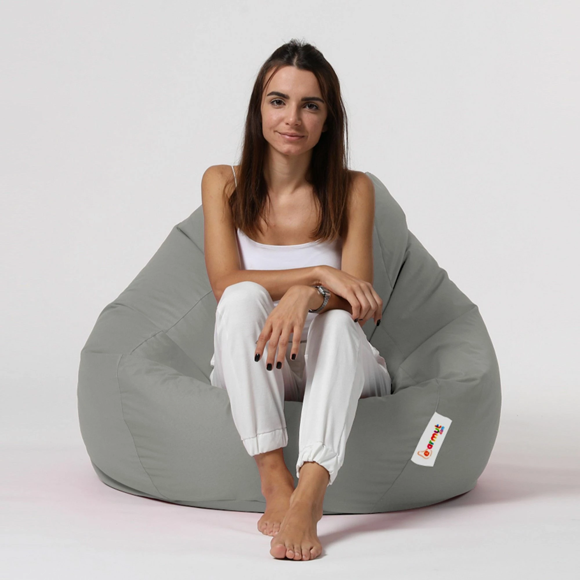 Qese për ulje kopshti, ngjyrë fume, XXL, Atelier del Sofa