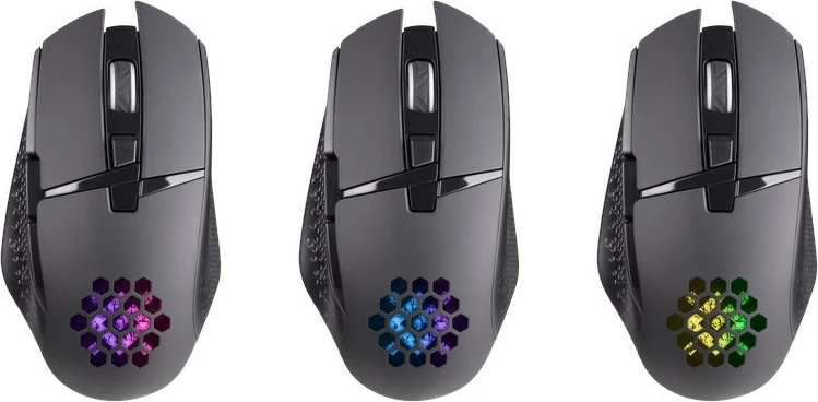 Mausi Defender GM-514 Glory Optic RF RGB 3200dpi 7P, i zi