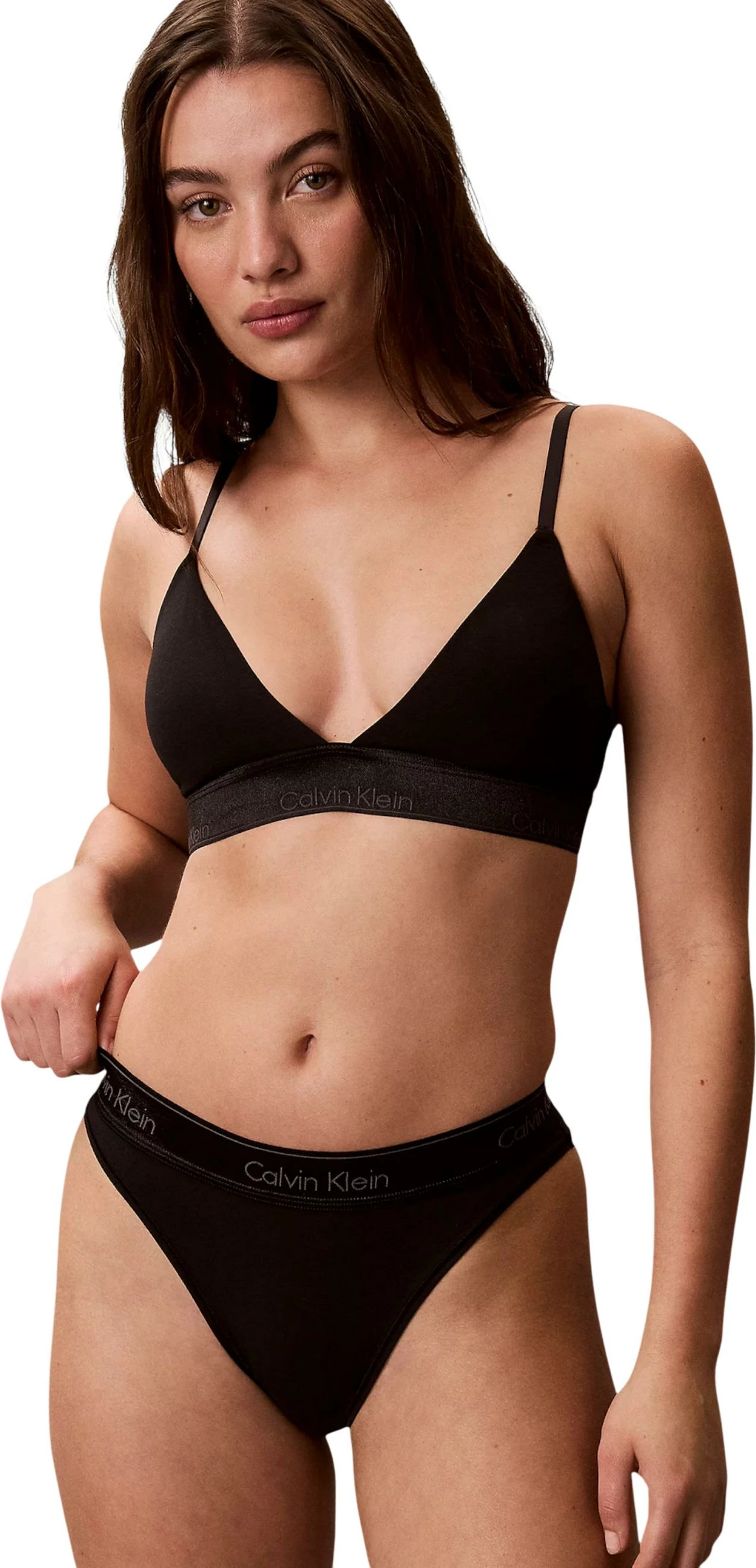 Sutjenë për femra Calvin Klein Underwear LV00QF8825, e zezë [Madhësia: L]