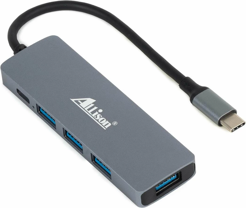 Hub USB-C 4-në-1 Docking Station për Lidhje Multi-Port – Allison ALS-G63