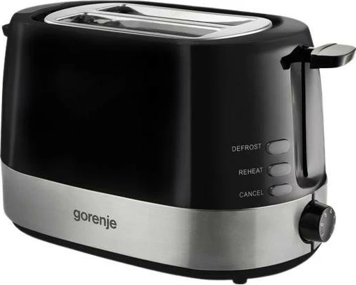 Toster Gorenje T850BK, 2 vende, 850W, inox/plastik, zi