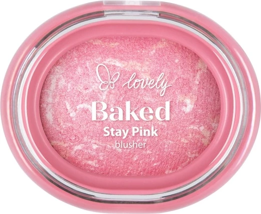 Blush për femra Lovely Stay Pink Baked Blusher 03, 3.5g