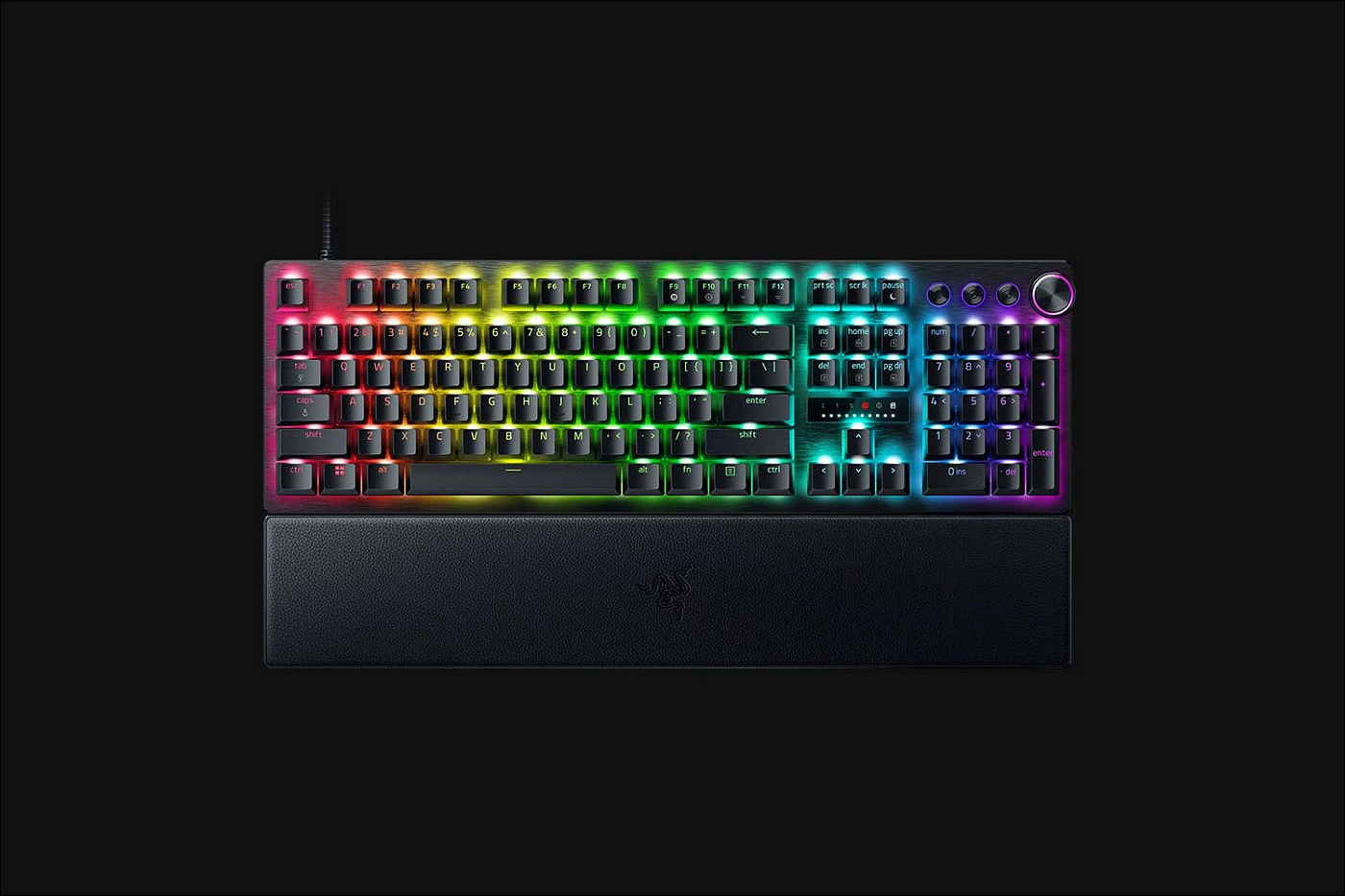 Tastierë gaming Razer Huntsman V3 Pro, RGB, Full-size, QWERTZ, e zezë