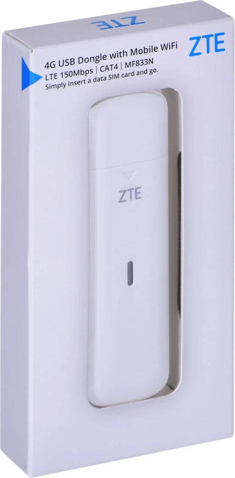 Modem ZTE MF833N, i bardhë