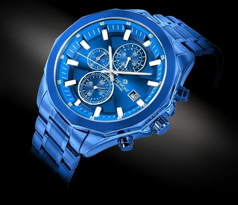 Orë dore për meshkuj Giewont, blu