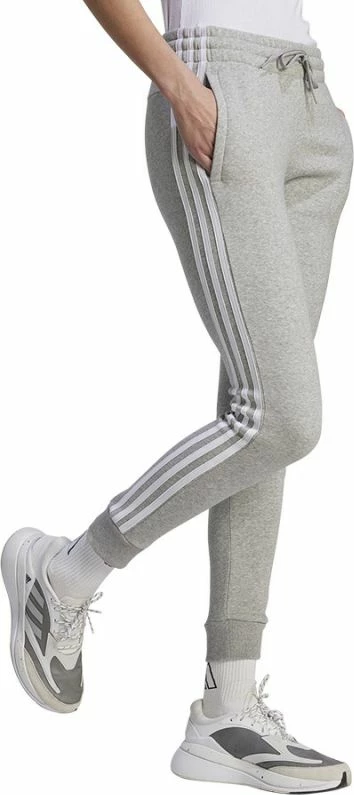 Pantallona adidas 3 Stripes për Femra, ngjyrë gri