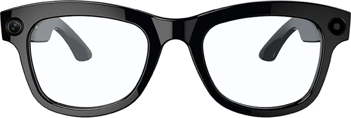 Syze smart AI Zeblaze Eyewear-Clear 32GB, lente transparente, kornizë e zezë