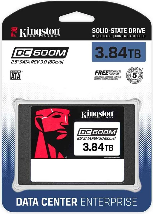 Disk SSD Kingston Technology DC600M, 3.84TB