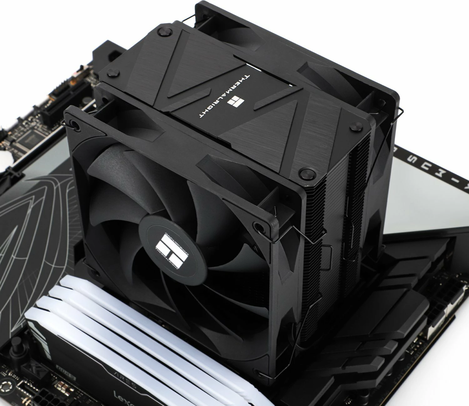 Ftohës CPU Thermalright Burst Assassin 120 EVO Dark, 2x120mm PWM, 6 heatpipes, i zi