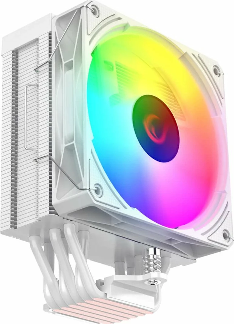 Ftohës CPU Rampage Octagon C70 120mm ARGB 220W TDP, i bardhë, OCTAGONC70-WHITE