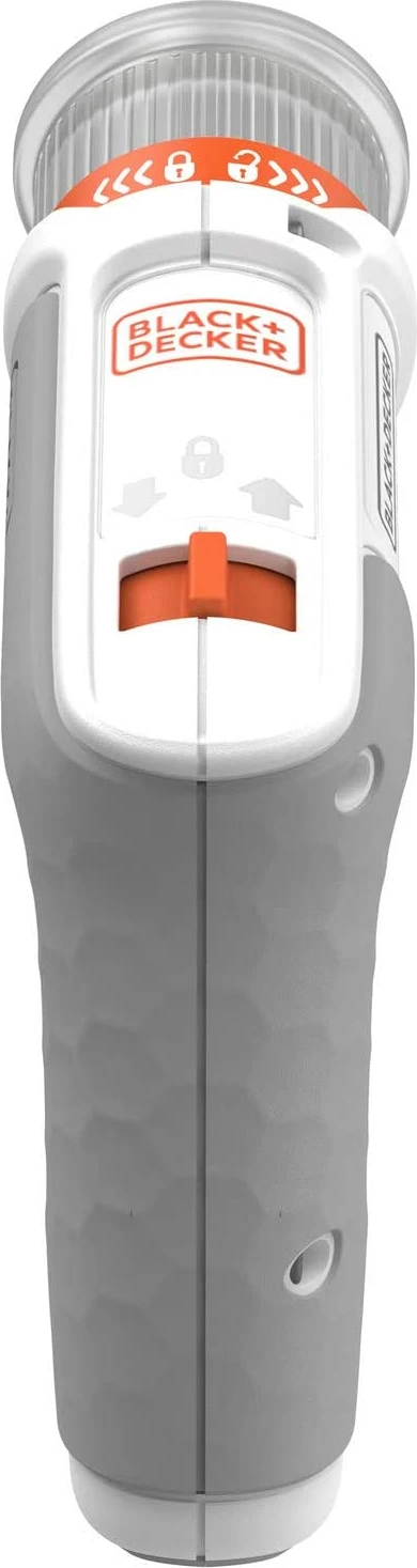 Vidhosës elektrik pa kabllo Black&Decker BCRTA01 3.6V, 1.5Ah, 5.5Nm, LED + aksesorë, Gri/Portokalli
