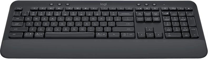 Tastierë Bluetooth Logitech Signature K650, US INT'L, grafit, me marrës USB + 2x AA